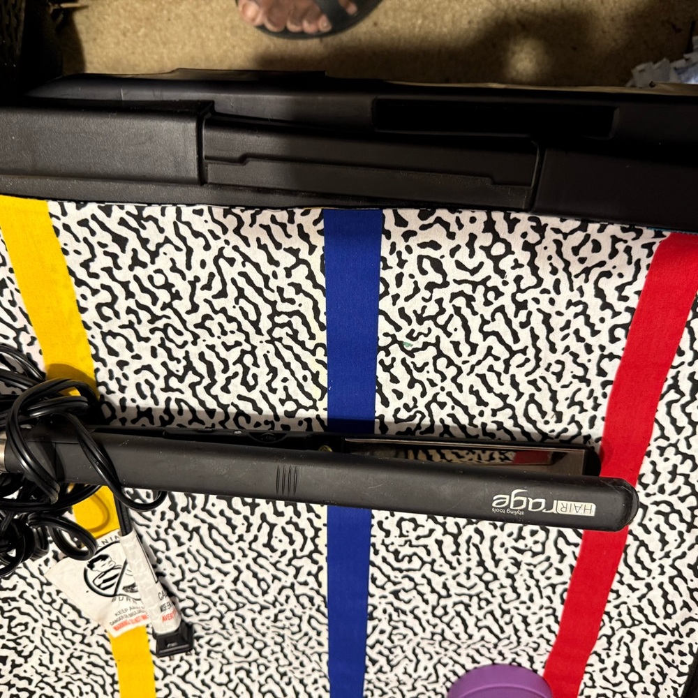 Black Hair Rage Straightener